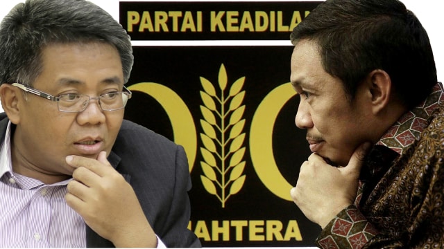 Sohibul Iman dan Anis Matta. (Foto: Aditia Noviansyah/kumparan; Instagram @broanismatta)