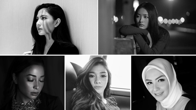 5 artis yang memerankan sosok protagonis. (Foto: Instagram @naymirdad @jscmila @nikitawillyofficial94 @vatemat @natashawilona12)