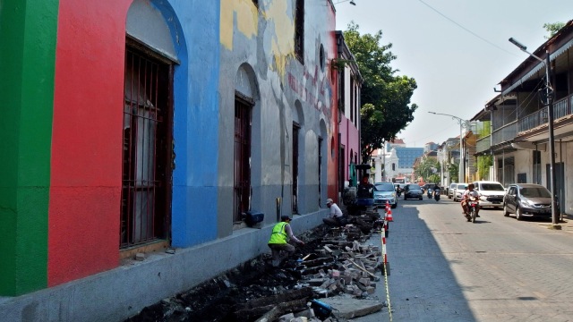 Revitalisasi Kota Tua Semarang Foto: ANTARA FOTO/R. Rekotomo