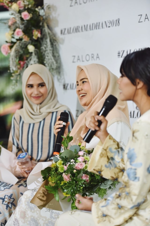 Ria Miranda untuk Zalora (Foto: Zalora)