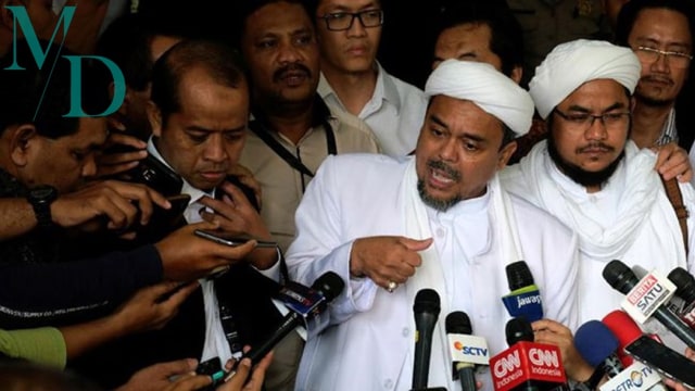 Polda Jabar Hentikan Kasus Rizieq Shihab