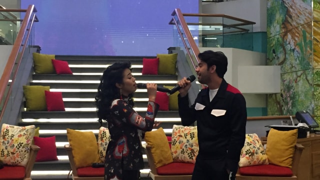 Yura Yunita dan Reza Rahadian. (Foto: Sarah Yulianti Purnama/kumparan)