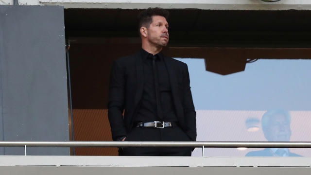 Pelatih Atletico Madrid, Diego Simeone. (Foto: Sergio Perez/Reuters)