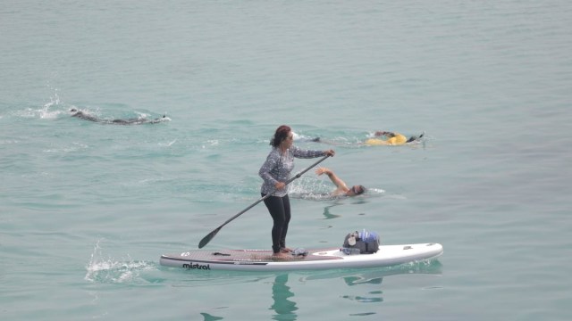 Sandi dan Susi sudah mulai bertanding. (Foto: Aditia Noviansyah/kumparan)