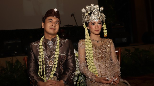 Pernikahan Raditya Dika dan Anissa Aziza (Foto: Munady Widjaja)