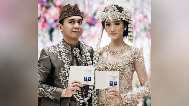 Pernikahan Raditya Dika dan Anissa Aziza (Foto: Instagram/@raditya_dika)