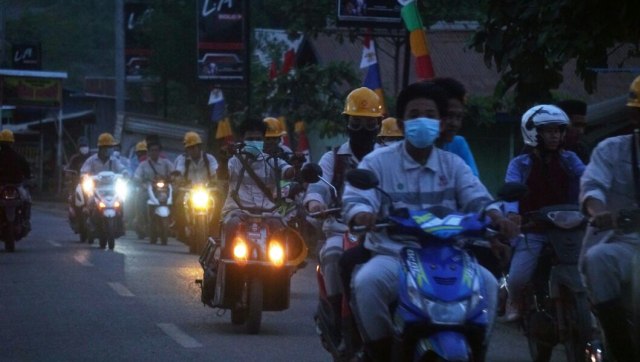 Sejumlah pekerja di Morowali, Sulawesi Tengah  (Foto: Iqbal Firdaus/kumparan)