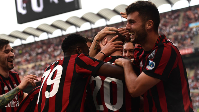 AC Milan vs Hellas Verona (Foto: Miguel Medina/AFP)