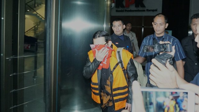 Yaya Purwanto di KPK (Foto: Nugroho Sejati/kumparan)