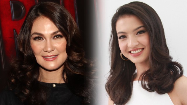 Luna Maya dan Raline Shah. (Foto: Munady Widjaja)