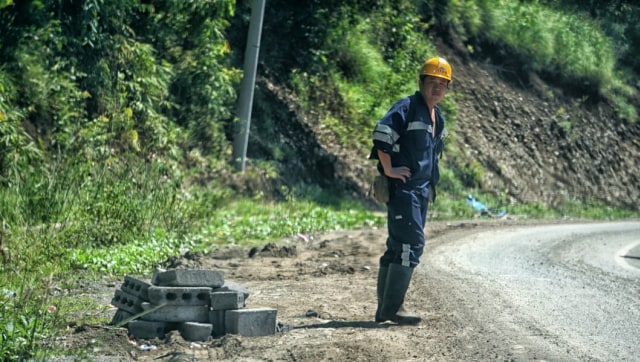 Tenaga Kerja Asing asal China di Desa Fatufia, Morowali. Foto: Iqbal Firdaus/kumparan