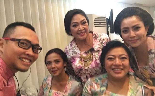 Mayangsari Kumpul Keluarga Cendana