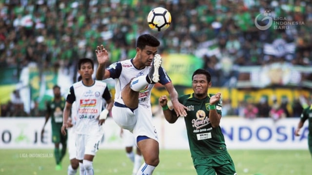 Persebaya Surabaya vs Arema FC (Foto: Dok. PT. LIB)