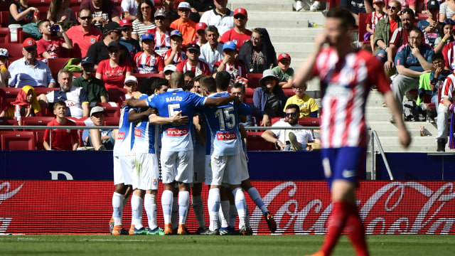 Atletico Madrid vs Espanyol (Foto: Pierre-Philippe Marcou/AFP)