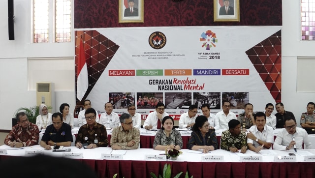 Rapat SKB 3 Menteri mengenai cuti lebaran. (Foto: Fitra Andrianto/kumparan)