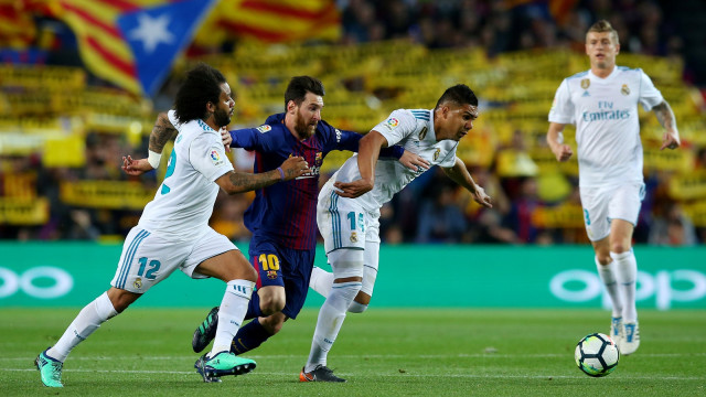 Barcelona vs Real Madrid (Foto: Albert Gea/Reuters)