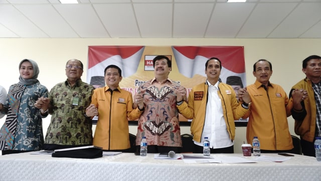 Konpers keputusan status hukum Partai Hanura. (Foto: Fitra Andrianto/kumparan)
