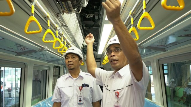 LRT Palembang Produksi INKA. (Foto: Dok. INKA)