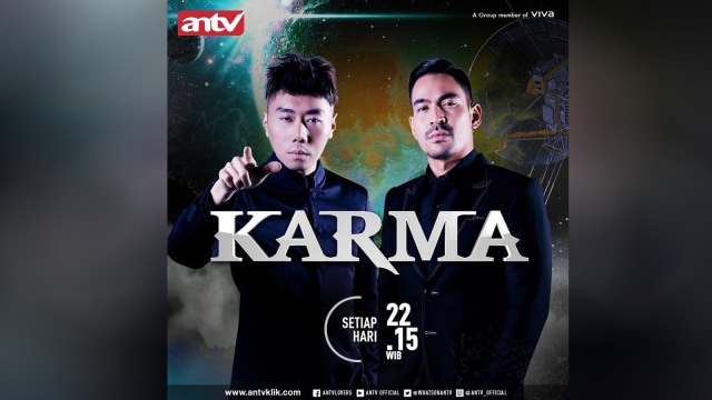 Poster program 'Karma The Series'. (Foto: Instagram @karmashowantv)