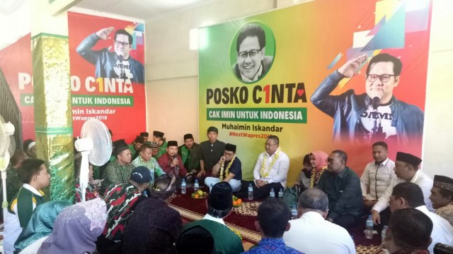 Cak Imin resmikan Posko CINTA dan JOIN Bali. (Foto: Cisilia Agustina Siahaan/kumparan)