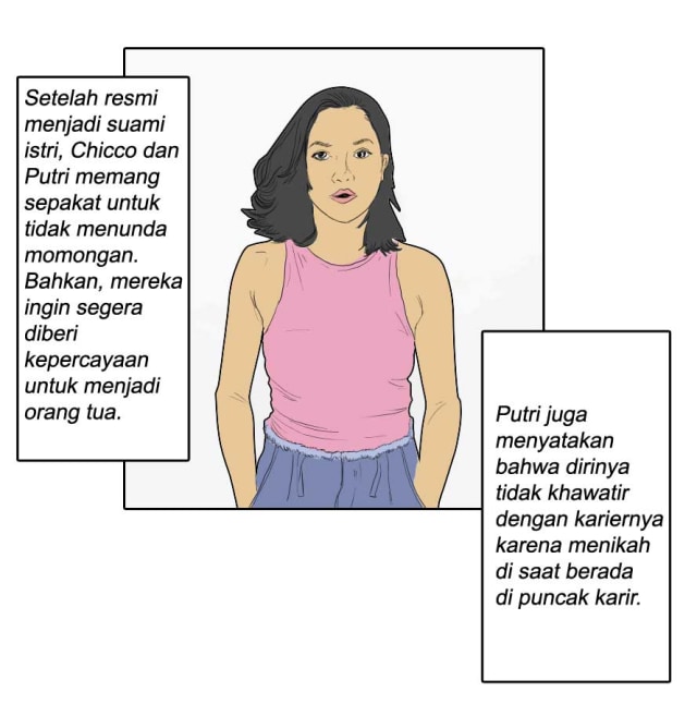 Komik: Tentang Chicco Jerikho dan Putri Marino (2)
