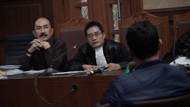 Sidang lanjutan Fredrich Yunadi. (Foto: Fanny Kusumawardhani/kumparan)