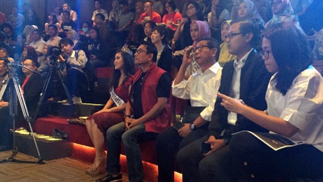 Moeldoko di Rilis Survei GNFI. (Foto: Rafyq Panjaitan/kumparan)