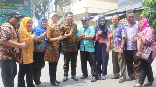 Di Acara Festival Kampoeng Arab Pekojan, Camat Tambora Berharap Kedepan Bisa Lebih Meriah. (2)