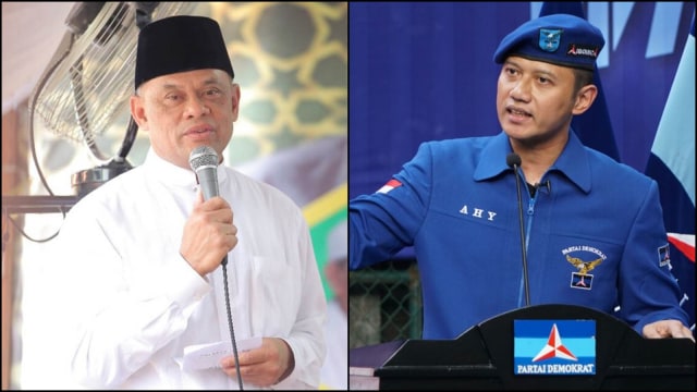 Gatot dan AHY (Foto: Dok. Istimewa, Puti/kumparan)