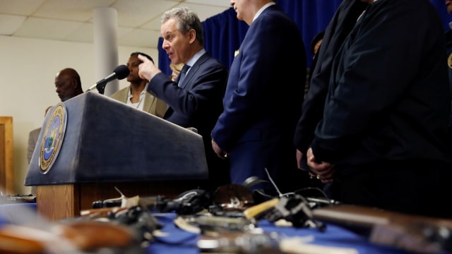 Jaksa New York, Eric Schneiderman. (Foto: Reuters/Shannon Stapleton)