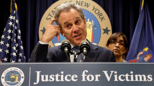 Jaksa New York, Eric Schneiderman. (Foto: Reuters/Brendan McDermid)
