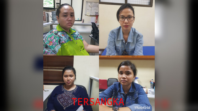 Tersangka judi online di Kepri (Foto: Istimewa)