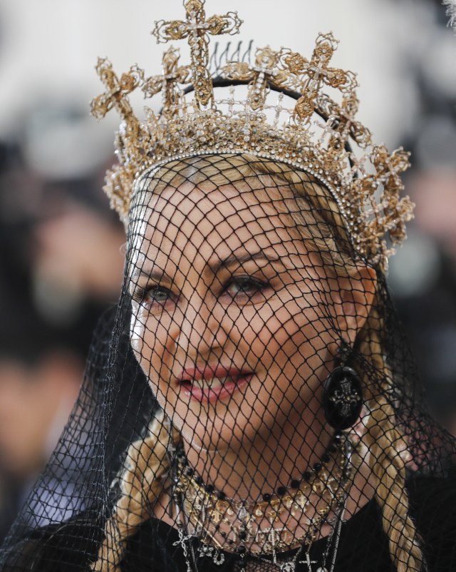 Madonna di Met Gala 2018 (Foto: REUTERS/Carlo Allegri)