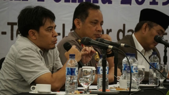 Arifin Asydhad dan Irjen Gatot Eddy. (Foto: Jamal Ramadhan/kumparan)