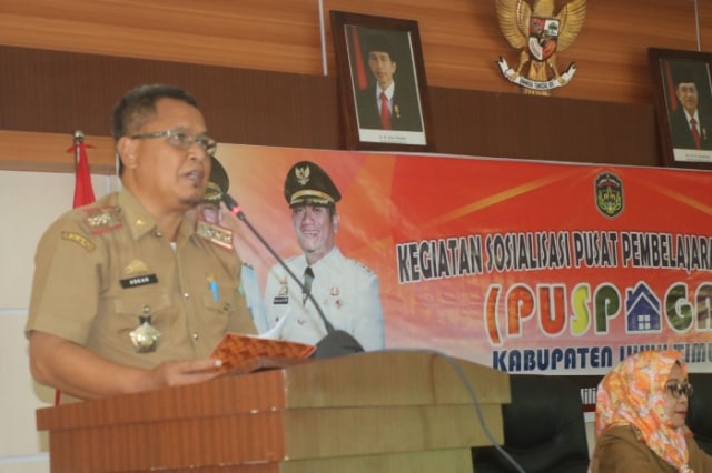 Dinsos dan P3A Lutim Membentuk Puspaga