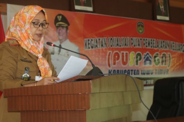 Dinsos dan P3A Lutim Membentuk Puspaga (1)