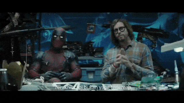 Wiro Sableng bertemu Deadpool (Foto: sherinasinna/instagram)