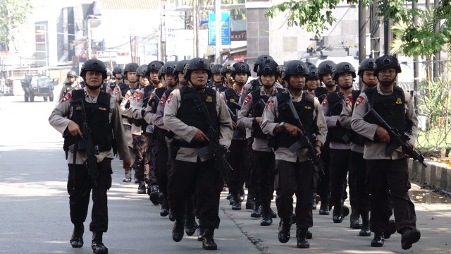 Kondisi terkini area Mako Brimob (Foto: Fitra Andrianto/kumparan)
