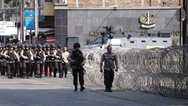 Kondisi terkini area Mako Brimob (Foto: Fitra Andrianto/kumparan)