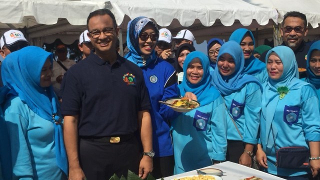 Anies Baswedan di Kepulauan Seribu (Foto: Mirsan Simamora/kumparan)