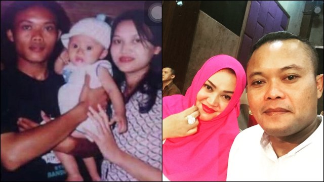 Sule dan istri. (Foto: Instagram @ferdindan_sule dan @rizkyfbian)