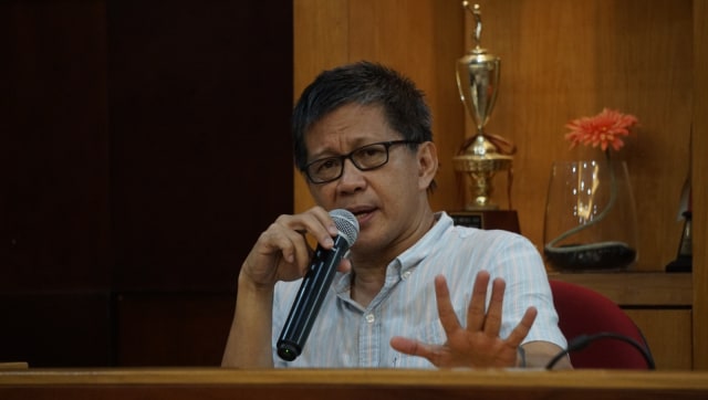 Rocky Gerung. Foto: Jamal Ramadhan/kumparan