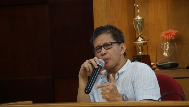 Rocky Gerung. (Foto: Jamal Ramadhan/kumparan)