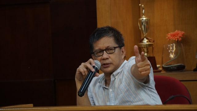 Rocky Gerung. (Foto: Jamal Ramadhan/kumparan)