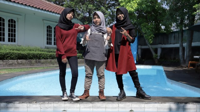 Voice of Baceprot di kumparan (Foto: Iqbal Firdaus/kumparan)