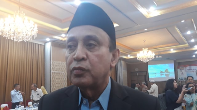 Mantan Menteri Keuangan Fuad Bawazier Foto: Nicha Muslimawati/kumparan