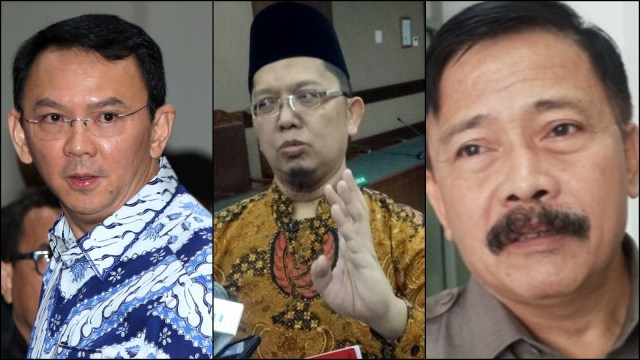 Ahok, Alfian Tanjung, Yansen Binti (Foto: Adhim Mugni Mubaroq/kumparan, POOL, ANTARA)