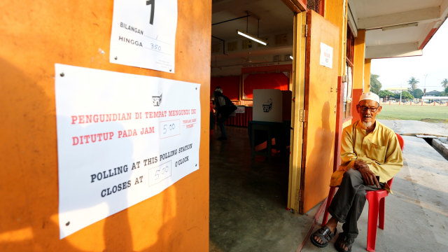 Suasana pemilu di Malaysia. Foto: REUTERS/Lai Seng Sin