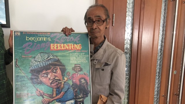 Poster film Benyamin Biang Kerok Syamsul Fuad (Foto: Giovanni/kumparan)