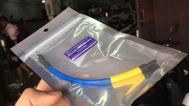 Kabel setan pendongkrak tenaga (Foto: Aditya Pratama Niagara/kumparanOTO)